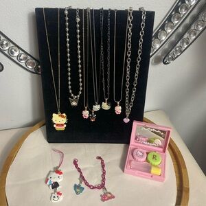 Hello Kitty Sanrio jewelry lot#569